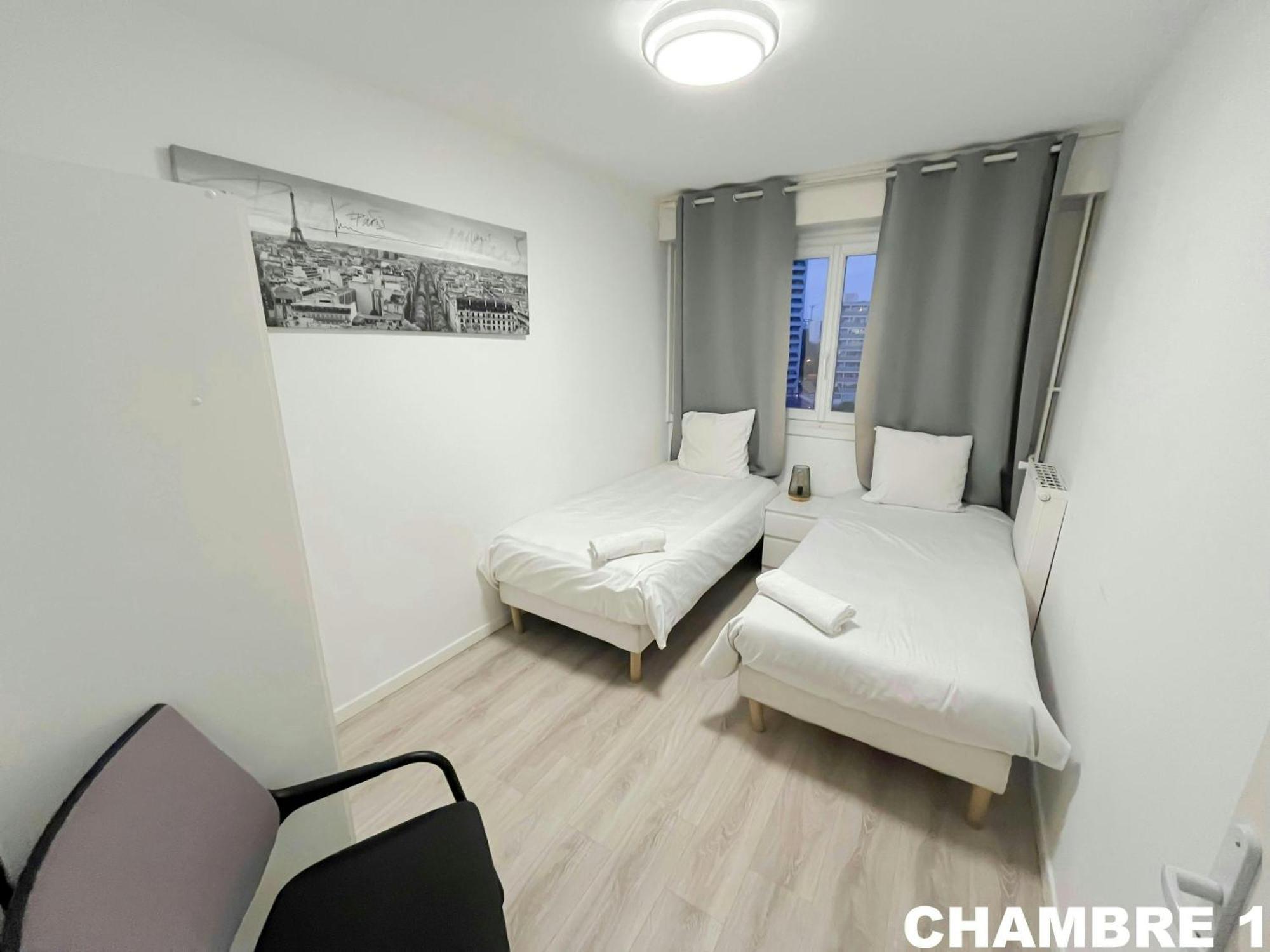 5 Chambres 3 Sdb Parking Gratuit - Ideal Groupe Creteil Luaran gambar
